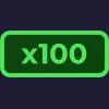 x100